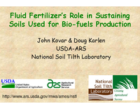Fluid Fertilizer’s Role in Sustaining Soils Used for Bio-fuels Production