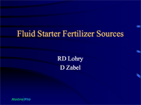 Fluid Starter Sources